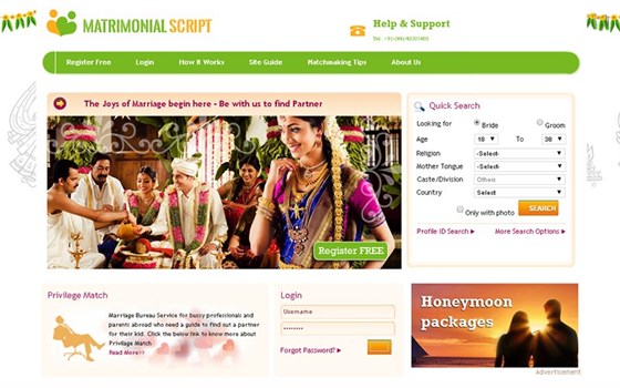 Matrimonial PHP Script: Open Source PHP Matrimonial Script - i-Net
